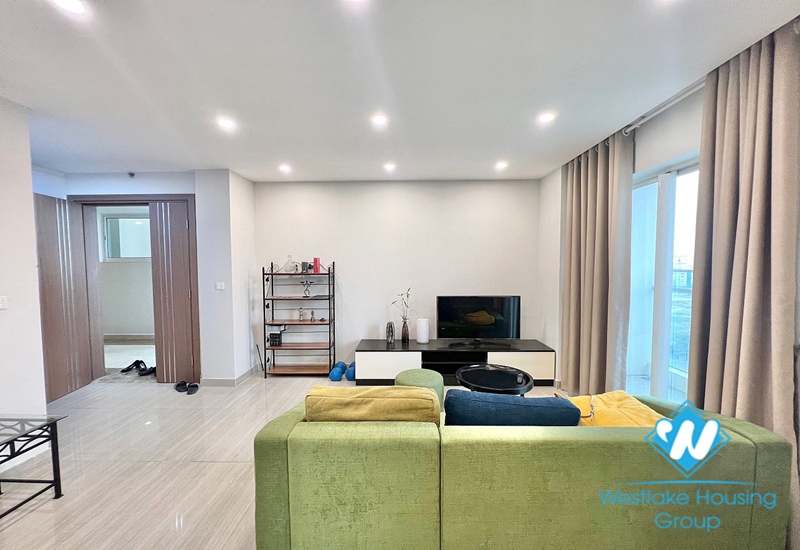 Newly furnished 2 bedroom apartment with park view for rent in Ciputra
